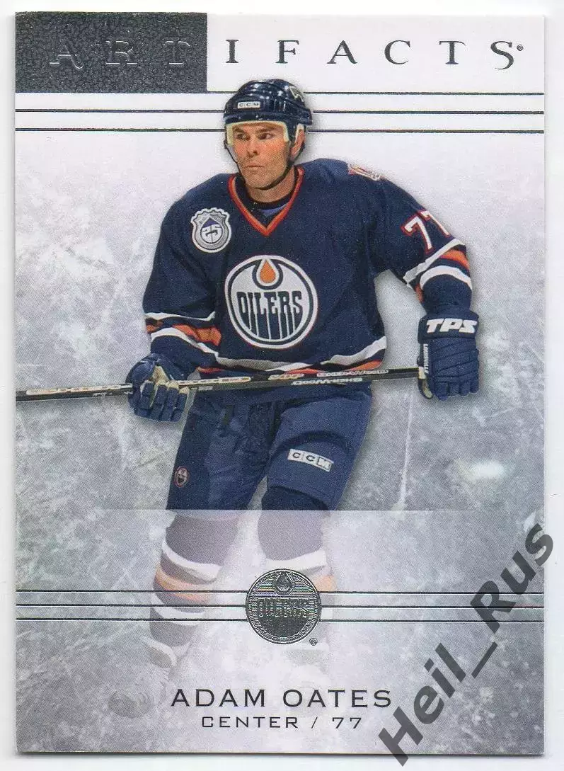 Хоккей. Карточка Adam Oates/Адам Оутс (Edmonton Oilers/Эдмонтон Ойлерз) НХЛ/NHL