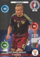 Карточка Игорь Смольников Россия, Зенит/Торпедо/Локомотив Москва Euro/Евро 2016