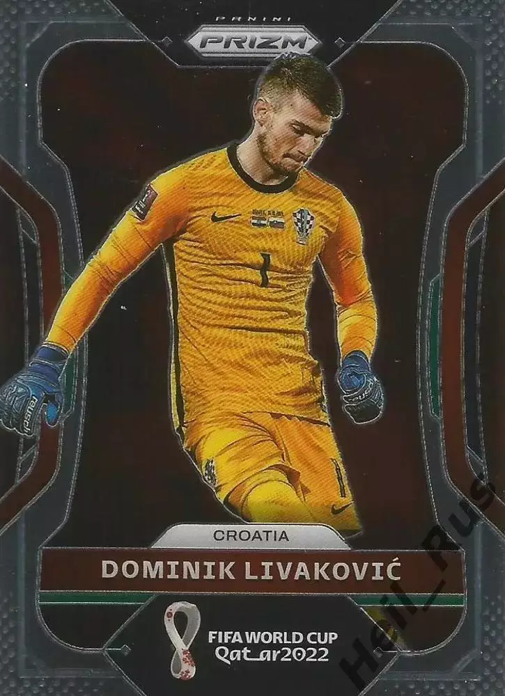 Футбол. Карточка Доминик Ливакович (Хорватия, Динамо Загреб) Чемпионат Мира 2022