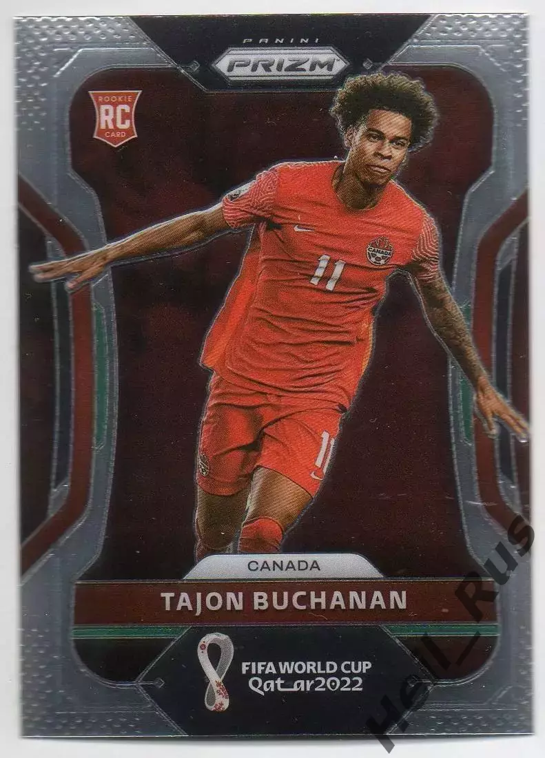 Карточка Тейджон Бьюкенен (Канада, Вильярреал/Брюгге/Интер) Чемпионат Мира 2022