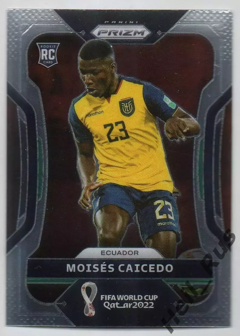 Карточка Мойсес Кайседо (Эквадор, Челси, Брайтон энд Хоув) Чемпионат Мира 2022