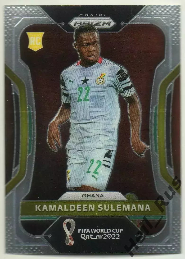 Карточка Камалдин Сулемана (Гана, Аталанта/Ренн/Саутгемптон) Чемпионат Мира 2022