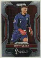 Карточка Мэтт Тернер USA/США Арсенал/Ноттингем Форест Чемпионат Мира 2022 Panini