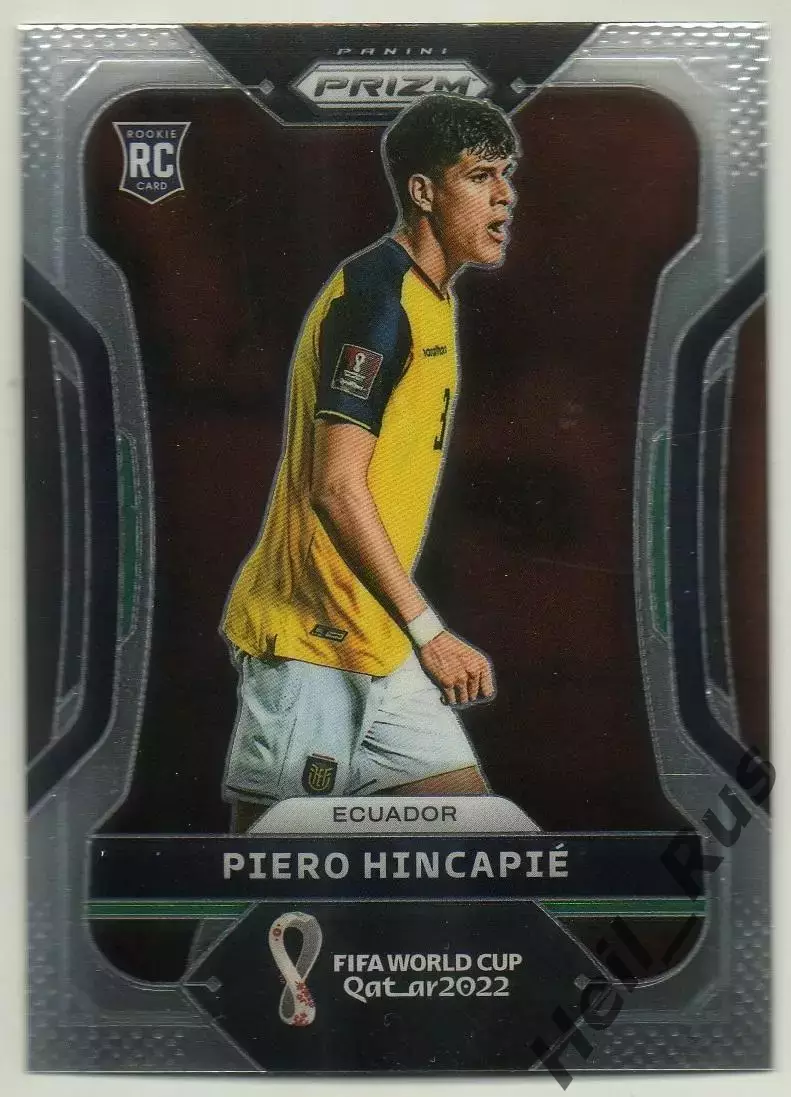 Карточка Пьеро Инкапье (Эквадор, Байер 04, Арсенал) Чемпионат Мира 2022 Panini
