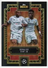 Футбол Карточка Роналдо/Винисиус Жуниор Реал Мадрид Лига Чемпионов 2023-24 TOPPS