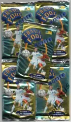 Футбол. Карточки. 5 запечатанных пакетиков DS France Foot 1999-2000