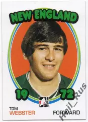 Карточка Tom Webster/Том Уэбстер New England Whalers/Нью-Инглэнд WHA/ВХА NHL/НХЛ
