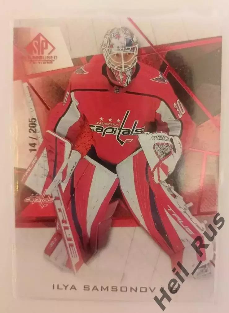 Карточка Илья Самсонов Вашингтон Кэпиталз/Металлург Магнитогорск/ХК Сочи НХЛ/КХЛ