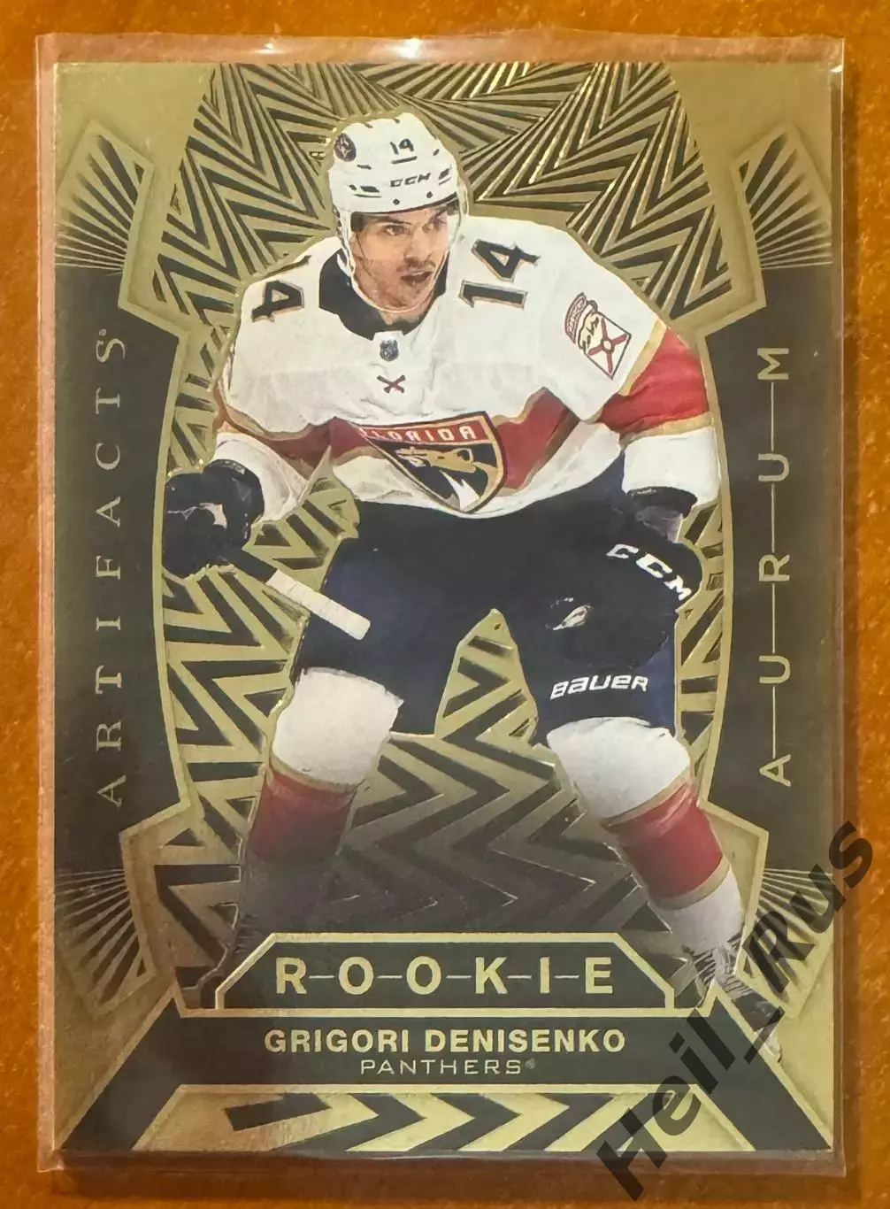 Карточка Григорий Денисенко Флорида Пантерз, Ак Барс/Локомотив/Лада NHL/НХЛ, КХЛ