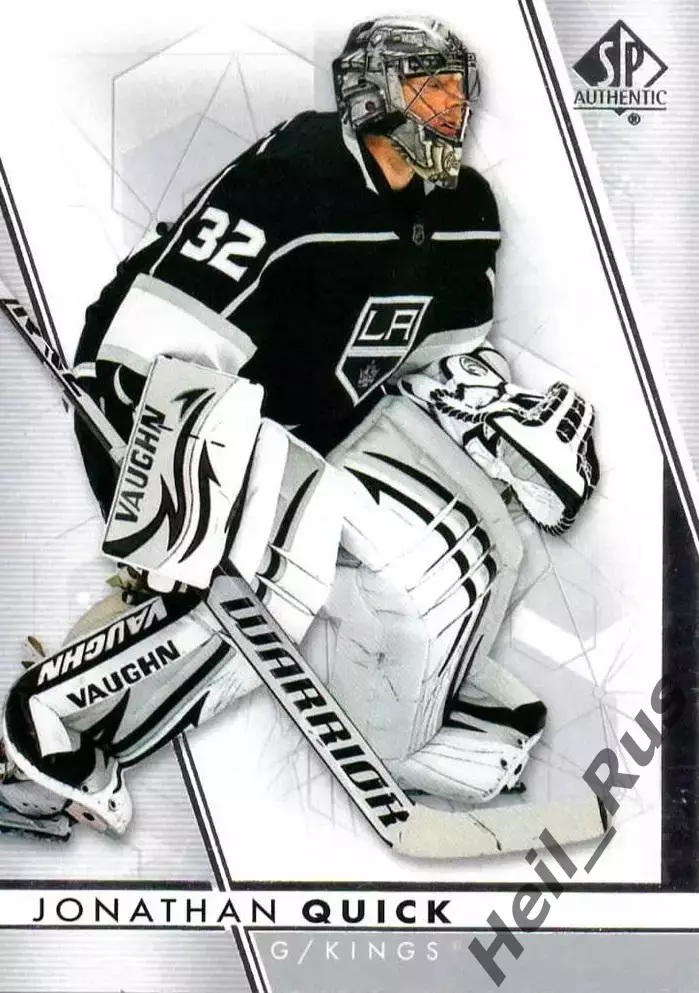 Хоккей Карточка Quick/Джонатан Куик Los Angeles Kings/Лос-Анджелес Кингз НХЛ/NHL