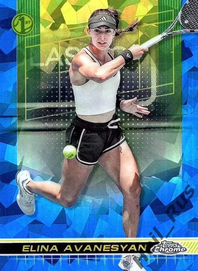 Теннис. Карточка Elina Avanesyan/Элина Аванесян (Россия, Армения) 2024 TOPPS
