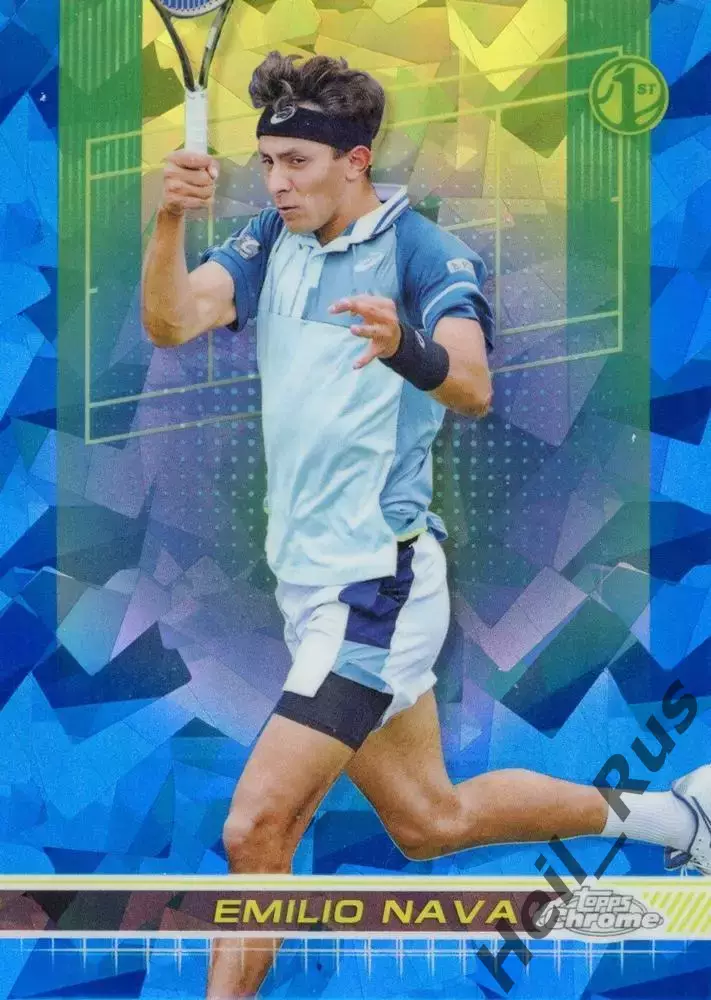 Теннис. Карточка Emilio Nava/Эмилио Нава (USA/США) 2024 TOPPS