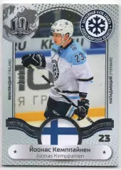 Хоккей. Карточка Йоонас Кемппайнен Сибирь Новосибирск КХЛ/KHL SeReal, тираж 3/18