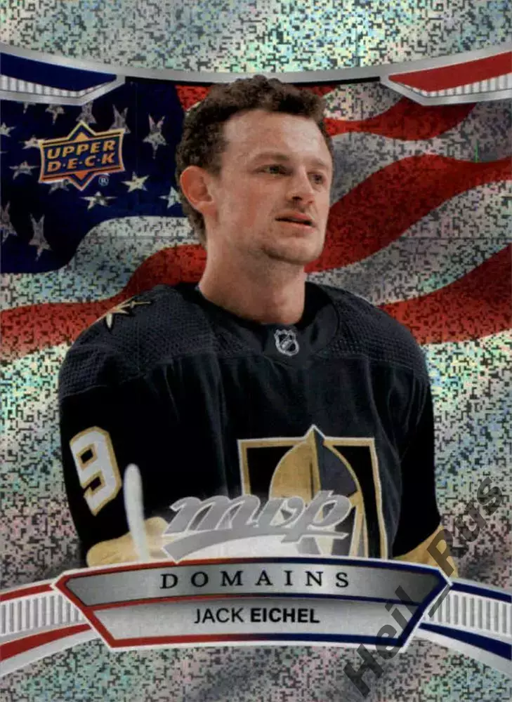 Хоккей Карточка Jack Eichel/Джек Айкел (Vegas Golden Knights/Вегас, США) НХЛ/NHL