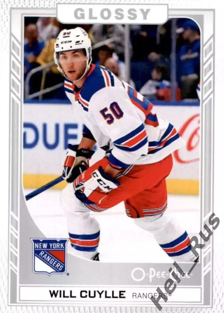 Карточка Will Cuylle/Уилл Кайлле (New York Rangers / Нью-Йорк Рейнджерс) НХЛ/NHL
