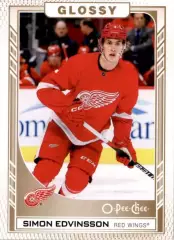 Карточка Simon Edvinsson/Симон Эдвинссон (Detroit Red Wings / Детройт) НХЛ/NHL