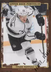 Хоккей. Карточка Tyler Toffoli/Тайлер Тоффоли (Los Angeles Kings/Кингз) НХЛ/NHL