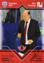 Хоккей. Карточка тренер Андрей Шаянов Автомобилист Екатеринбург КХЛ/KHL 2012/13