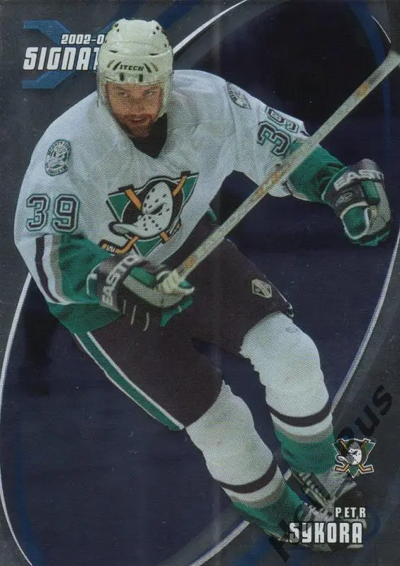 Карточка Петр Сикора (Mighty Ducks of Anaheim/Анахайм, Динамо Минск) НХЛ/NHL/КХЛ