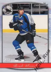 Хоккей. Карточка Brad Stuart/Брэд Стюарт San Jose Sharks/Сан-Хосе Шаркс НХЛ/NHL