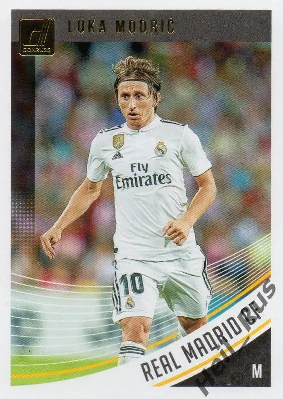 Футбол. Карточка Luka Modric / Лука Модрич (Реал Мадрид) Panini / Панини 2018-19