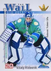 Хоккей Карточка вратарь Виталий Колесник Салават Юлаев Уфа КХЛ/KHL сезон 2010/11