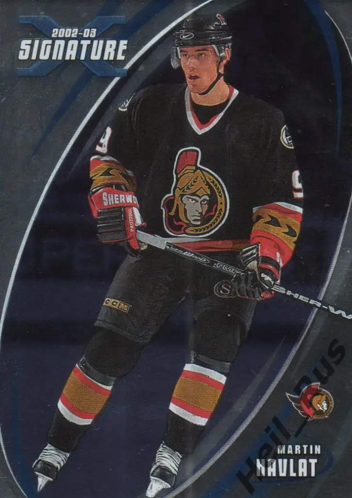 Хоккей. Карточка Мартин Гавлат (Ottawa Senators/Оттава, Динамо Москва) НХЛ/NHL