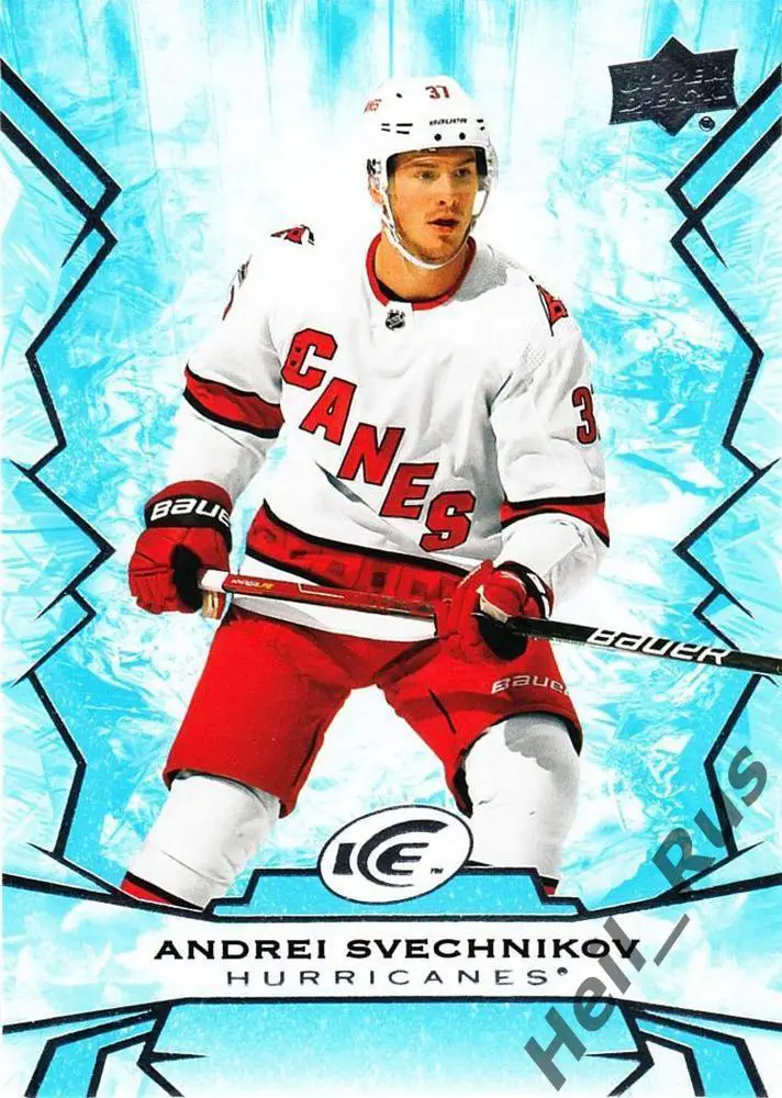 Хоккей; Карточка Андрей Свечников Carolina Hurricanes/Каролина, Ак Барс NHL/НХЛ
