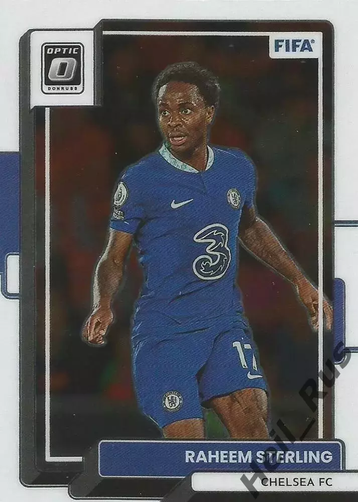 Футбол. Карточка Рахим Стерлинг Челси, Арсенал, Манчестер Сити, Ливерпуль Panini
