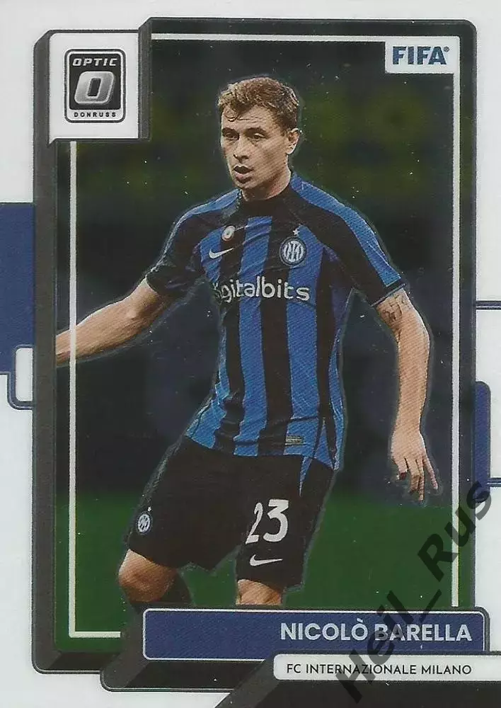 Футбол. Карточка Nicolo Barella/Николо Барелла (Интернационале) Panini 2022-23