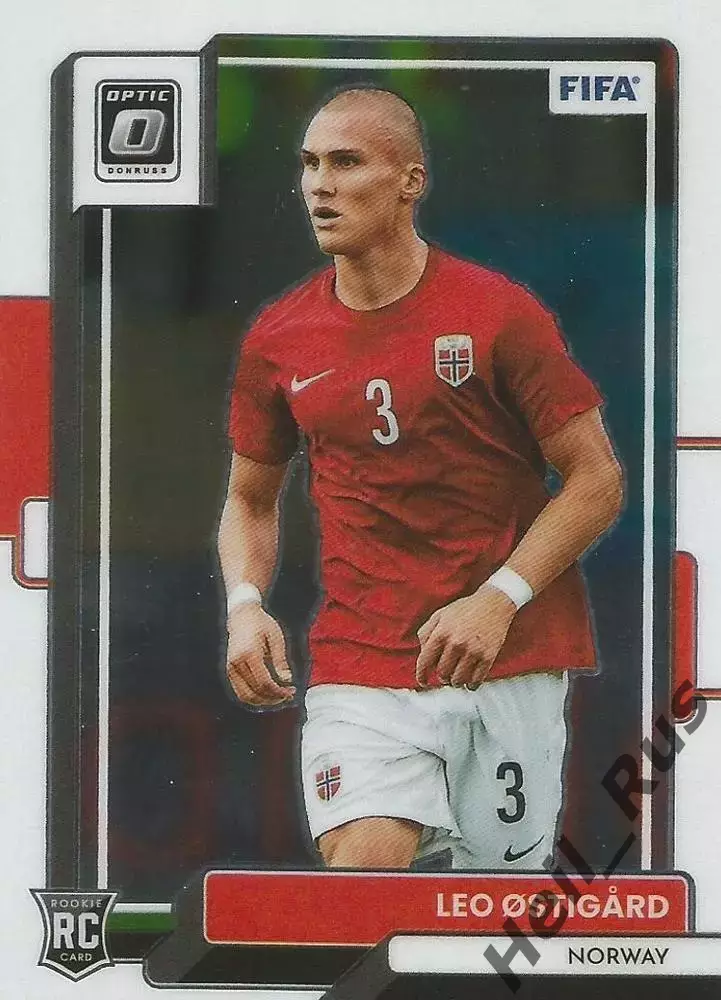 Футбол. Карточка Leo Ostigard/Лео Эстигор Норвегия, Наполи Panini/Панини 2022-23