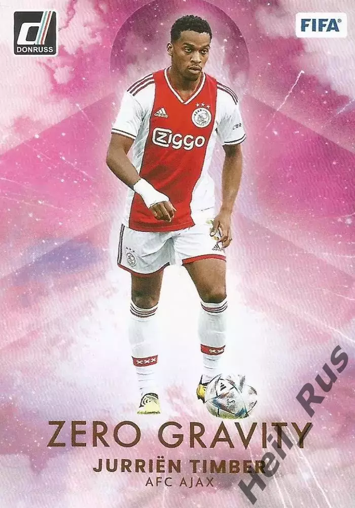 Футбол Карточка Jurrien Timber/Юрриен Тимбер Аякс, Арсенал Panini/Панини 2022-23