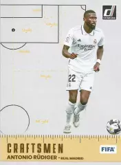 Футбол. Карточка Антонио Рюдигер Реал Мадрид, Челси/Рома/Штутгарт Panini 2022-23