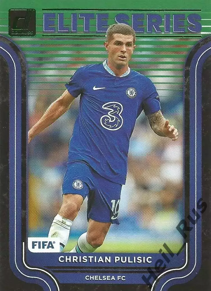 Футбол. Карточка Кристиан Пулишич Челси, Боруссия Дортмунд, Милан Panini 2022-23