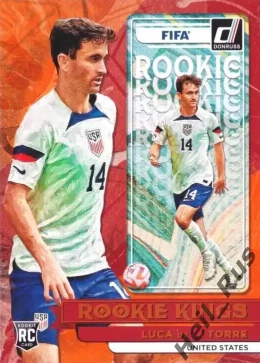 Футбол Карточка Лука де ла Торре (USA/США, Сельта, Фулхэм) Panini/Панини 2022-23