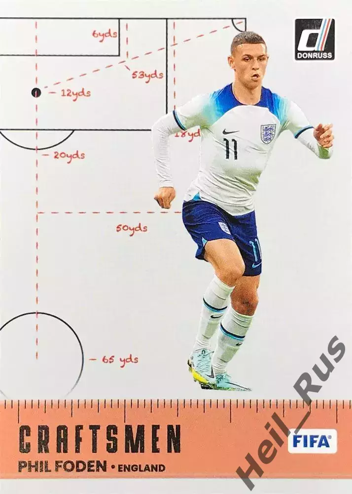 Футбол. Карточка Phil Foden / Фил Фоден (Англия, Манчестер Сити) Panini 2022-23