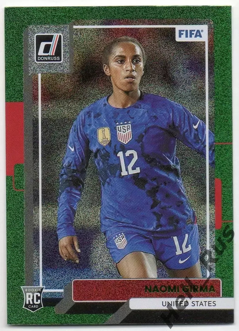 Футбол. Карточка Naomi Girma/Наоми Гирма (USA/США) Panini/Панини 2022/23 Donruss