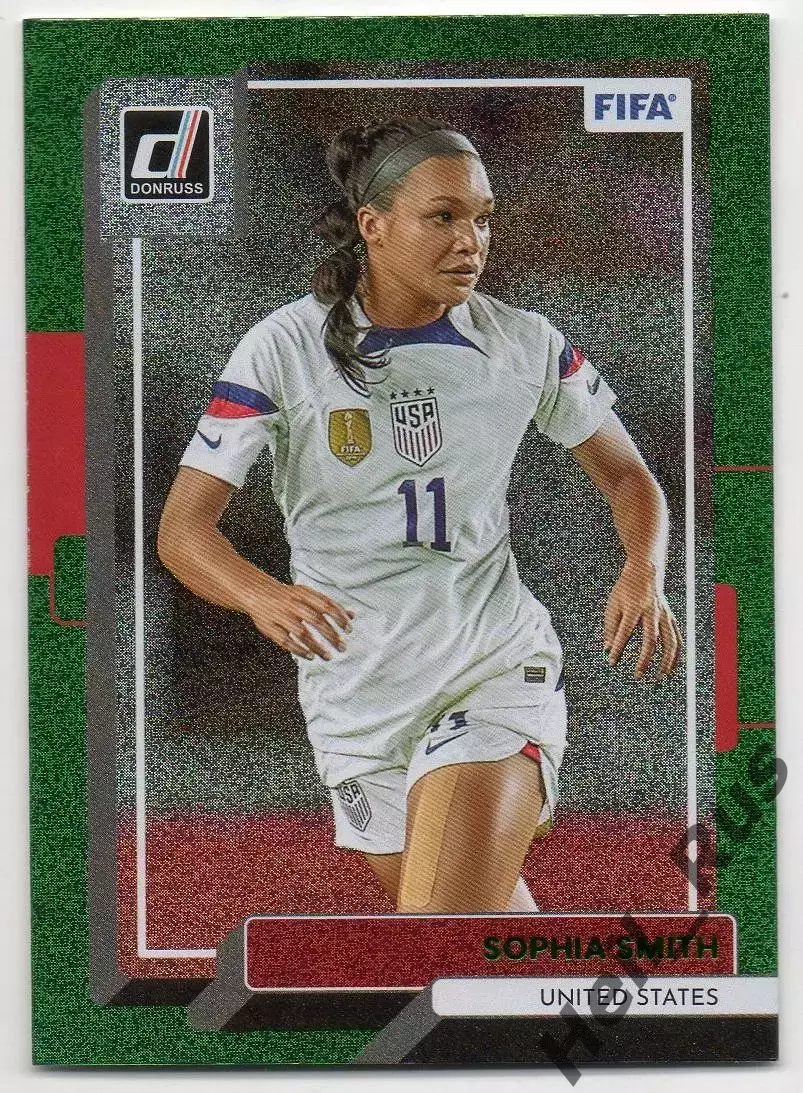 Футбол. Карточка Sophia Smith/София Смит (USA/США) Panini/Панини 2022/23 Donruss