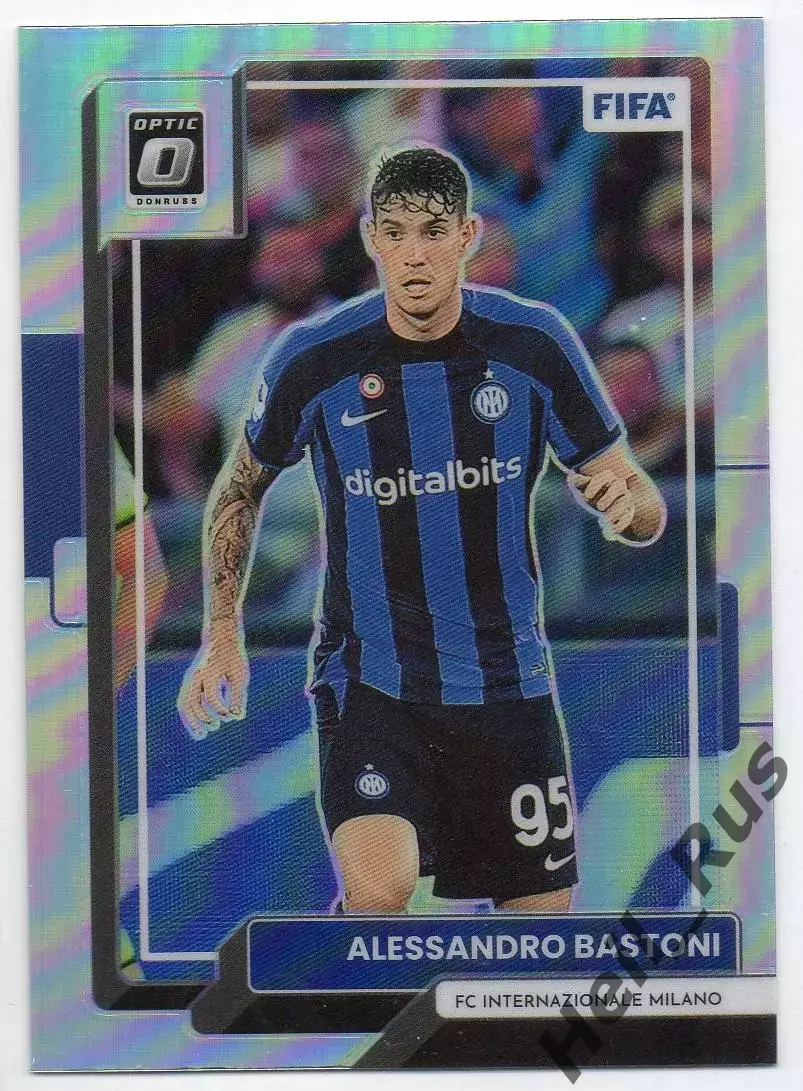 Футбол. Карточка Alessandro Bastoni / Алессандро Бастони (Интер) Panini 2022-23