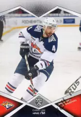Хоккей. Карточка Крис Ли (Металлург Магнитогорск) КХЛ/KHL сезон 2016/17 SeReal