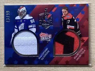 Карточка Илья Сорокин/Юха Метсола ЦСКА Москва/Амур Хабаровск Матч Звезд КХЛ 2016