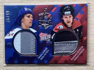 Хоккей Карточка Никита Зайцев/Владимир Денисов ЦСКА Москва/Трактор Челябинск КХЛ