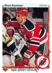 Хоккей. Карточка Алексей Касатонов (New Jersey Devils, СКА, ЦСКА Москва) НХЛ/NHL