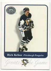 Карточка Rick Kehoe/Рик Кехо (Pittsburgh Penguins/Питтсбург Пингвинз) НХЛ/NHL