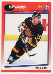 Карточка Игорь Ларионов Vancouver Canucks/Ванкувер, Химик, ЦСКА, СКА НХЛ/NHL/КХЛ