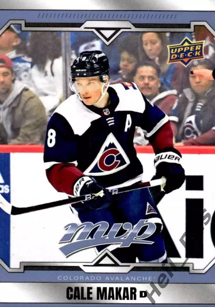 Карточка Cale Makar / Кейл Макар (Colorado Avalanche / Колорадо Эвеланш) НХЛ/NHL