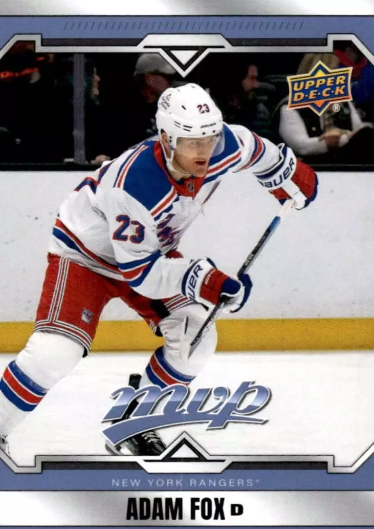 Хоккей Карточка Adam Fox/Адам Фокс New York Rangers / Нью-Йорк Рейнджерс НХЛ/NHL