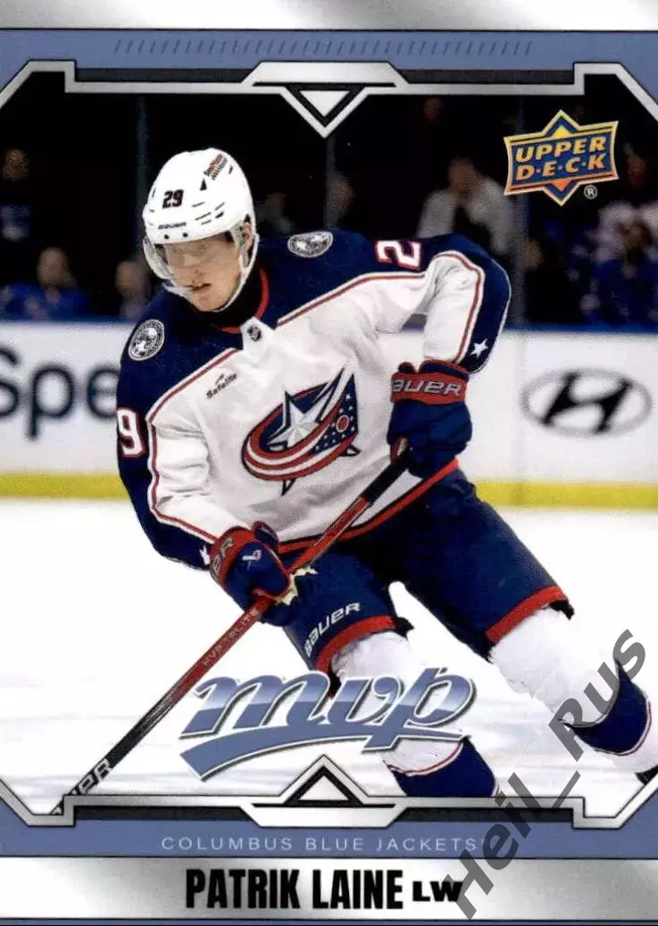 Хоккей Карточка Patrik Laine/Патрик Лайне Columbus Blue Jackets/Коламбус NHL/НХЛ