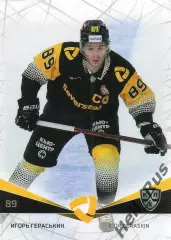 Хоккей. Карточка Игорь Гераськин (Северсталь Череповец) КХЛ сезон 2021/22 SeReal