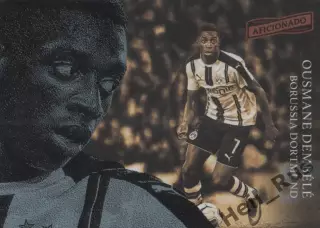 Футбол Карточка Усман Дембеле Боруссия Дортмунд/Барселона/Пари Сен-Жермен Panini